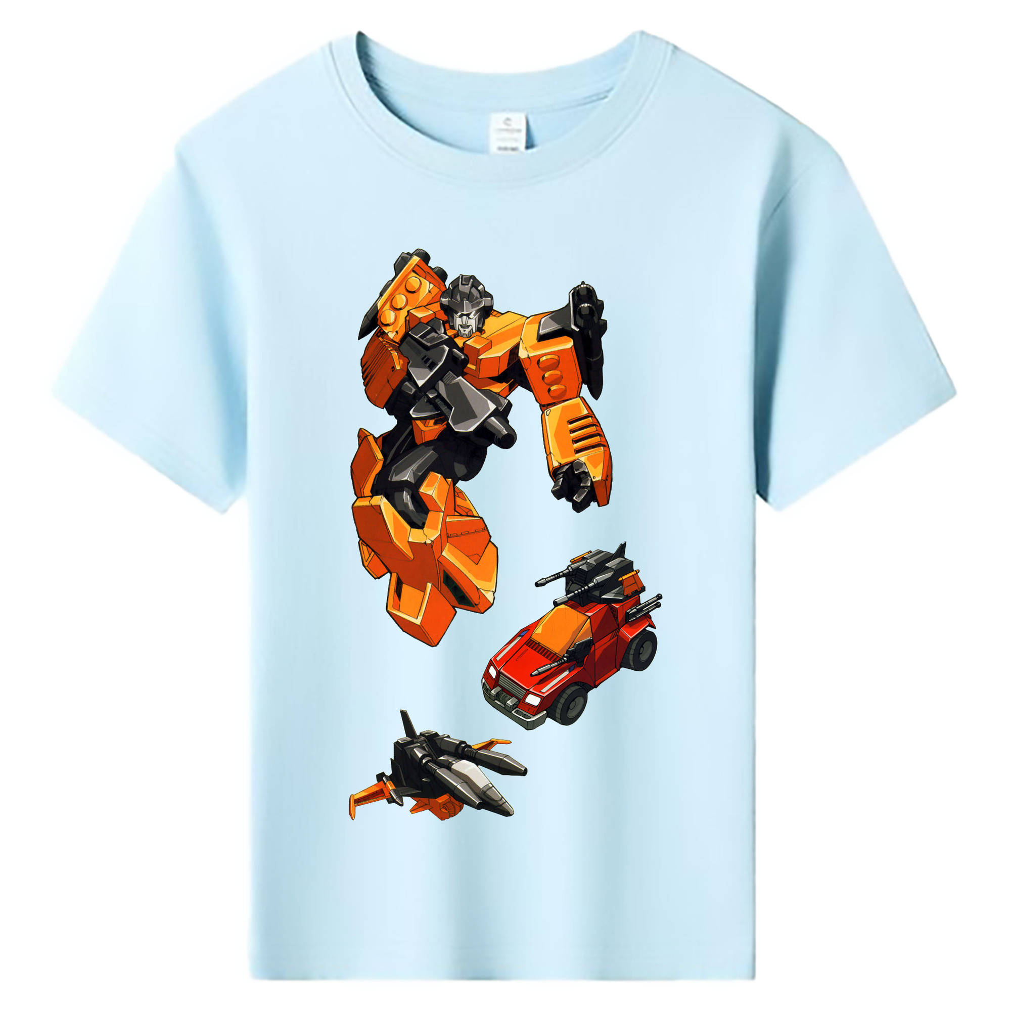 （画像用）  綿100％キッズTシャツ（フロントプリント）